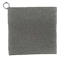 Factory offered 316L Stainless Steel Ring Mesh  Dish Cleaning Scrubber